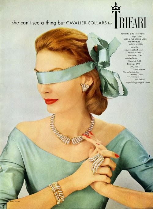 Trifari Vintage Jewelry Advert