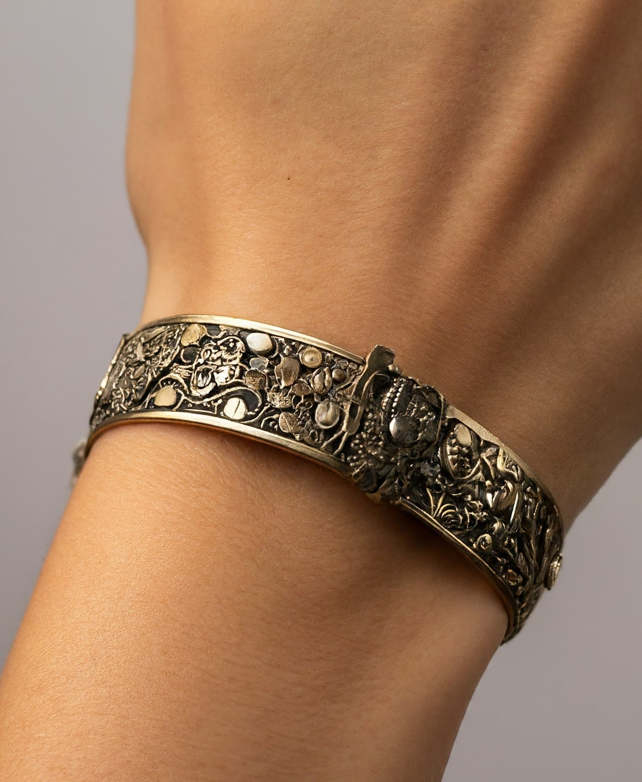 Vintage Fashion Bracelet On A Wrist